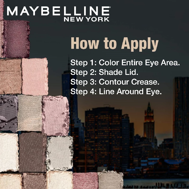 Maybelline New York Eyeshadow Palette, 9 g-4.webp